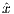 ˆx