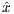 ˆx